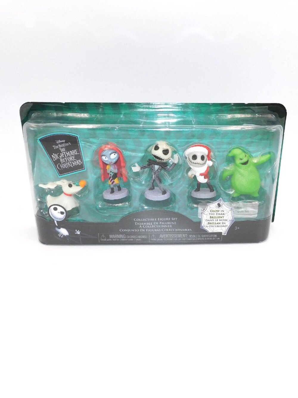 Disney Nightmare Before Christmas 5 Fig Set Jack Skellington Oogie Boogie New